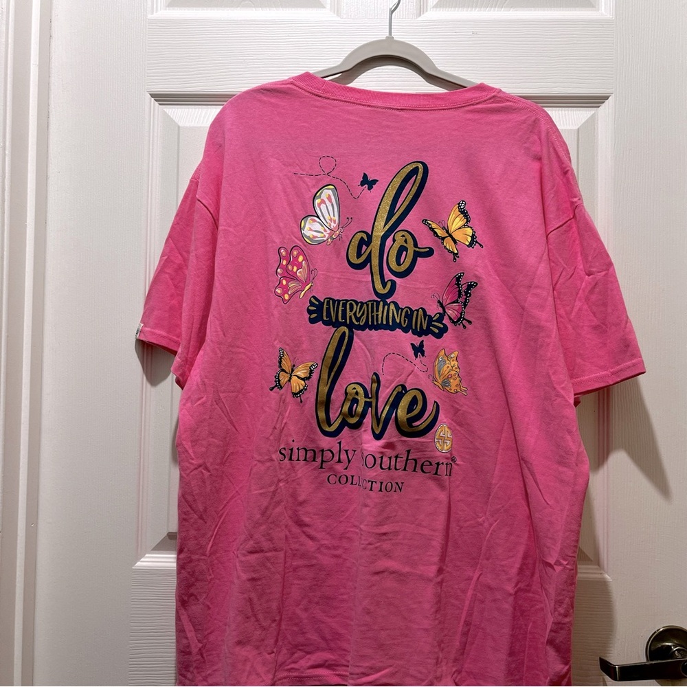 Simply southern pink shirt